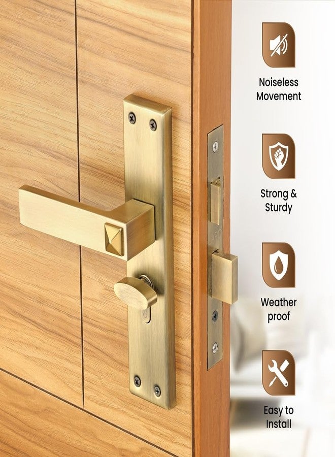 LAPO قفل باب رئيسي من لابو للمنزل، طقم قفل نقر شديد التحمل مع مفاتيح، أسطوانة 60 مم، جسم قفل 45 × 50 مم - مثالي للمنزل، غرفة النوم، المكتب، الفندق (تشطيب عتيق، ضمان 3 سنوات) CY-132 - Image 4